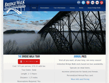 Tablet Screenshot of bridgewalk.com